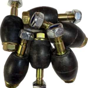 Set bolturi cuplaj cu cauciuc, garnitura cuplaj cu bolturi PB-flex 162-6, set 6 buc