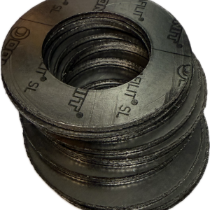 Garnitura grafit armat IBC, DN50 PN25, 107x61x3 mm, set 10 buc, pret pe set.