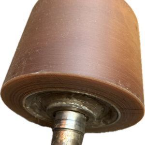 Acoperire cu vulkollan, poliuretan, valt antrenare  Dext 250 x  dmet 175 x 195mm.