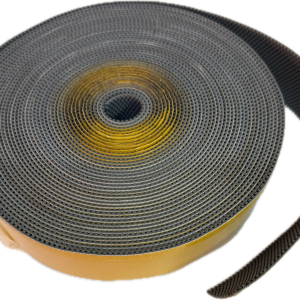 Bandă adezivă cu buline pentru învelit role si tamburi antrenare banda transportoare, rola 50 mm x15 m.