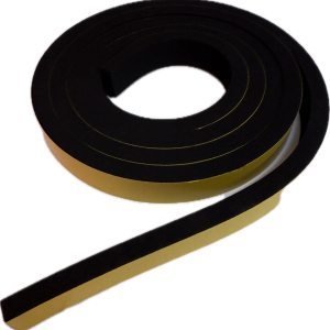 Bandă EPDM cu adeziv 10x20mm, 30m.