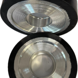 Cauciucare roți antrenare cuva uscător de rufe industrial dmet 110 x Dext 132 x 30mm, pret pe bucata.