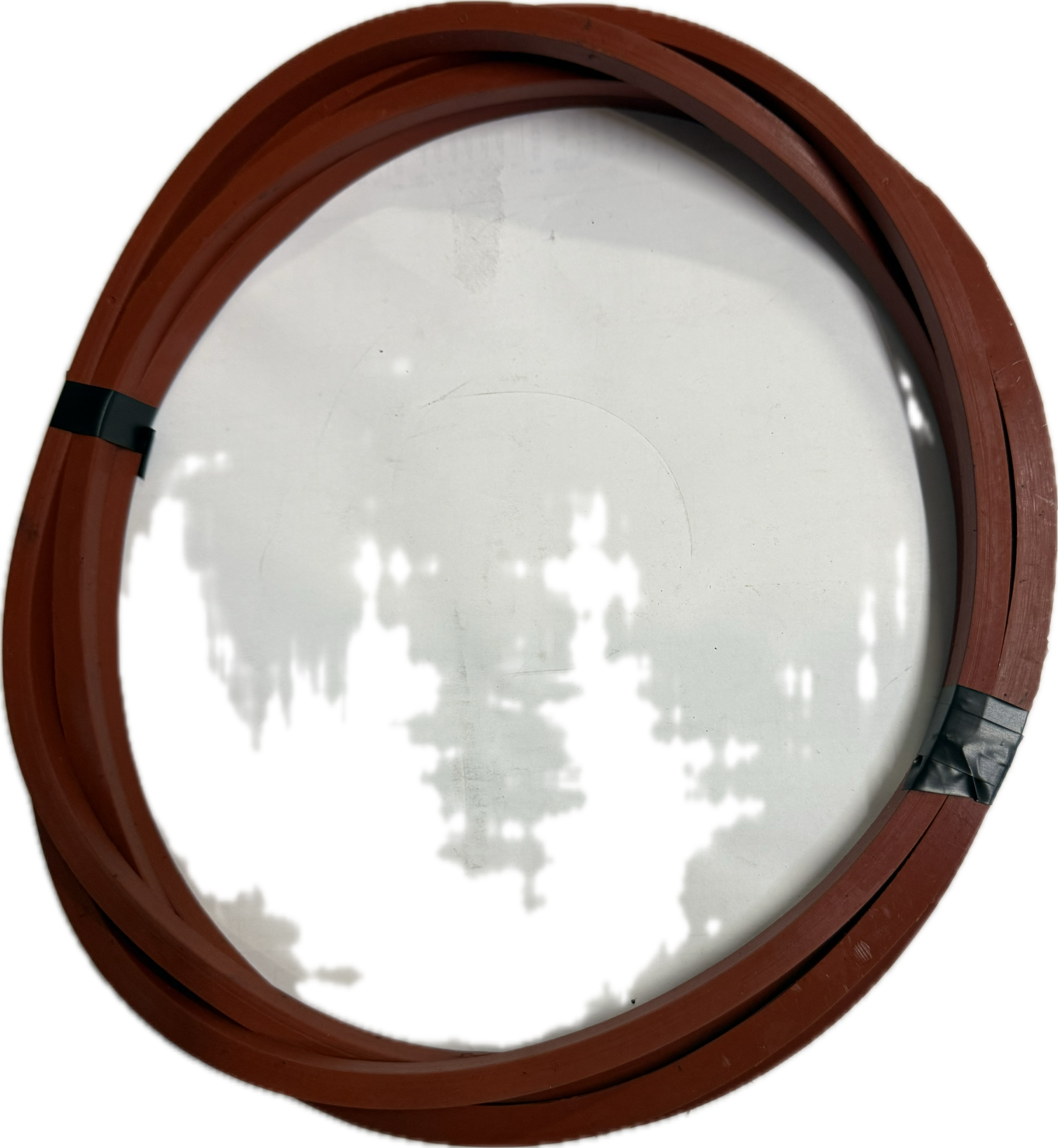 Garnitură cauciuc siliconic pentru capac oala 380x315x10 mm, Material MVQ 50-70 FDA, set 4 buc, pret pe set.