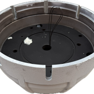 Reparat frana conica, placare cu ferodou frana mecanica motor.