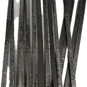 Garnitura din grafit armat pentru sticla nivel cazan abur 250x30x2 mm, set 8 buc, pret pe set.