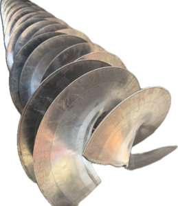 SPIRA SNEC INOX 300X300X90x06 DREAPTA INOX L=3000 mm.