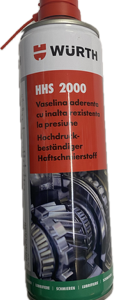 Ulei semisintetic Wurth rezistent la presiuni foarte mari HHS 2000 500 ml (vaselina spray)