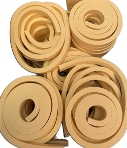 Snur buretos rezistent la foc pentru etanșare uși 20x15x1500 mm.