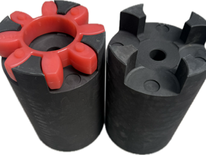 Cuplaj complet 48/60, Semicuplaj 48/60 tip BL Trasco=2 buc,Element elastic 48/60 rosu Shore 98 A.
