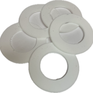 Garnitura teflon ,PTFE sinterizat DN40 PN16 fi88xfi49x3 mm , set 5 buc , ( pret pe set )