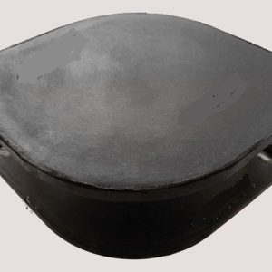 Tampon cilindru de vibrare, pentru compactor distanta intre gauri 230mm, inaltime 85 mm.
