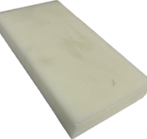 Placa poliamida PA6 alb 30x125x240 mm