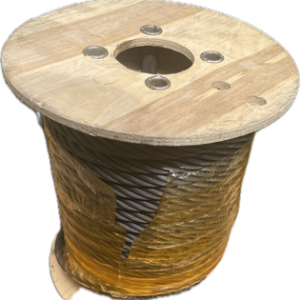 Cablu de oțel 8mm 6x19+WSC ZN 45,5 KN, ROLA 50 m