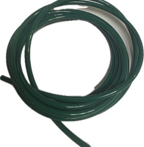 Curea rotundă 6 mm diametrul EAGLE neted green 89A, 3 metrii