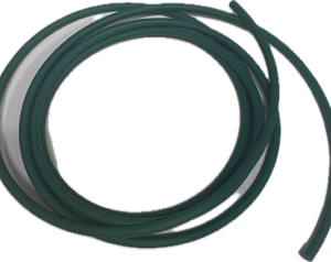 Curea rotundă 7mm diametrul EAGLE green 89A, 3 metri