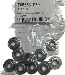 Rulment F686ZZ EZO 6x13x5, set 10 buc