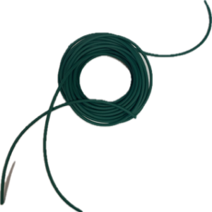 Curea rotundă 3 mm EAGLE GREEN