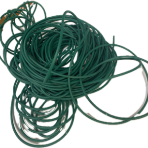 Curea rotundă 3 mm diametru EAGLE green 89A texturat , 28.3 m