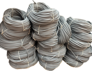 TUB VARNISH PVC 0 6MM GRI, 100 METRI , PRET PENTRU 100 METRI
